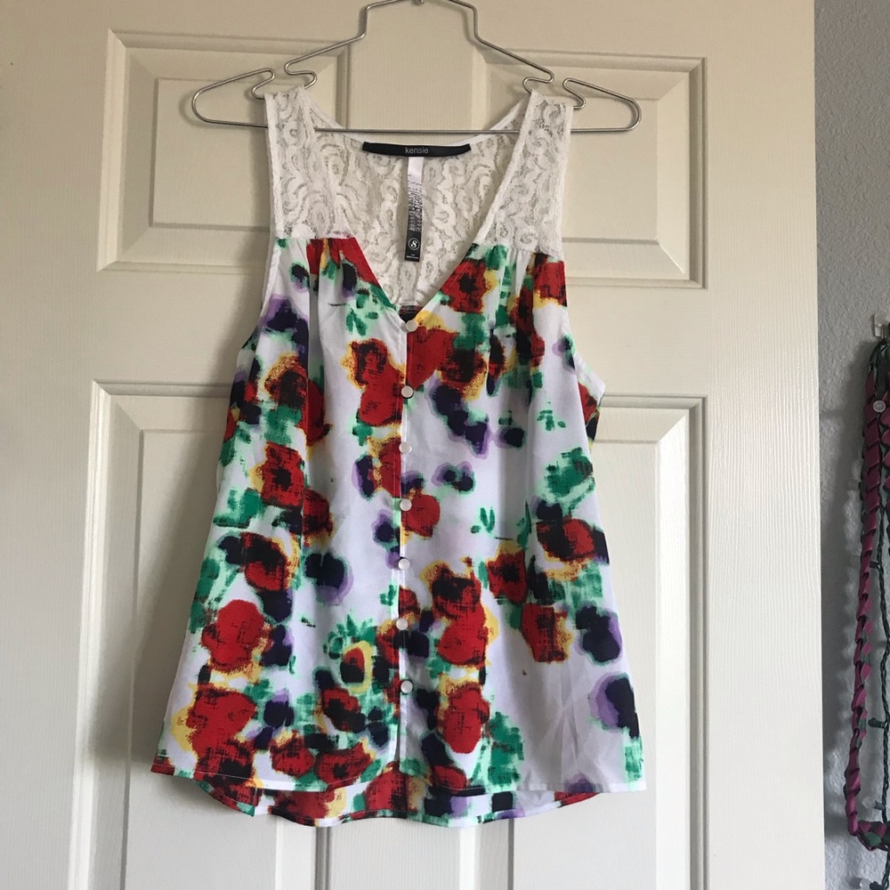 Kensie Blouse Top